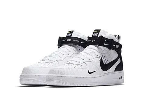 nike air force 1 07 mid premium beige zwart wit|Nike Air Force 1 Shoes & Sneakers .